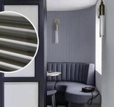 Decorative Fluted Wall Panels - Grey | Premium WPC | Fast UK Delivery